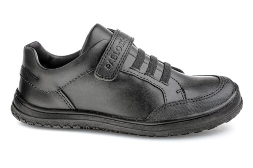 Pablosky Sonic 732215, Zapatos de Vestir par Uniforme, Negro, 39 EU Ancho Pablosky Sonic 732215, Zapatos de Vestir par Uniforme, Negro, 39 EU Ancho
