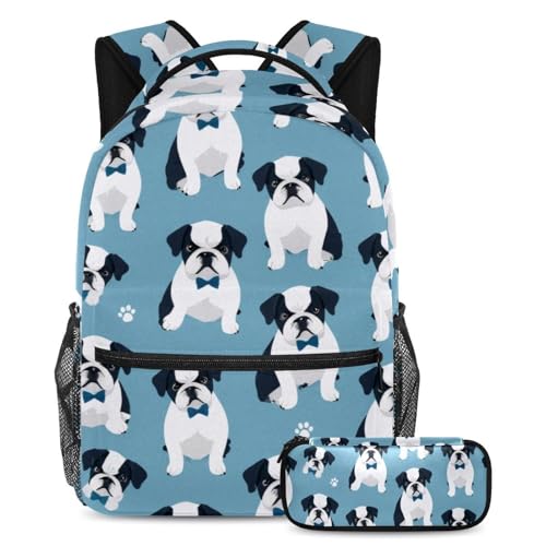 Sac à dos pour garçons grand volume avec trousse scolaire pour ranger tous les manuels