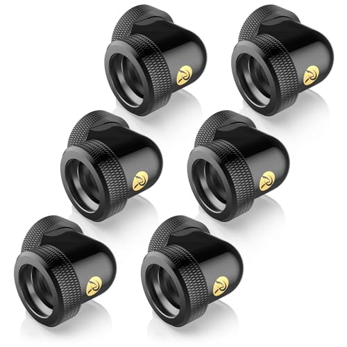 RAIJINTEK Anschluss PELIAS D160906 16mm 90���ƃA�_�v�^�[ - 6����p�b�N