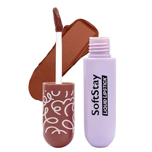 Image of Soft Stay Transferproof Liquid Lipstick| Hydrating, Highly Pigmented and Light Weight (Espresso, 07)