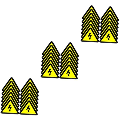 Autocollants de mise en garde électriques pour éviter les risques de haute tension (75 pcs)