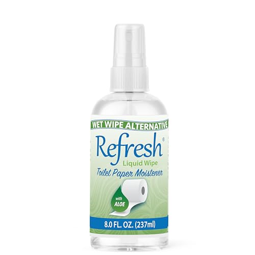 Image of Refresh Liquid Wipe, Toilet Paper Foam (8 Fl Oz, Original Spray)
