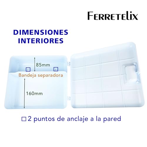 Variante de Ferretelix botiquin primeros auxilios 280 x 250 x 100 mm