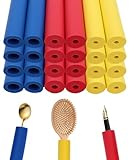 Quuztao 24 Pcs Foam Grip Tubing, 3 Sizes 8 Inches Comfort Grip Foam Tubing