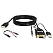 Adattatore VGA HDMI Cavo con Audio,Convertitore/Adattore da VGA a HDMI(PC Vecchio Stile a TV/Monitor con Femmina HDMI),Trasformatore Maschio VGA to HDMI Connettore Filo 1080P per Laptop su Proiettore