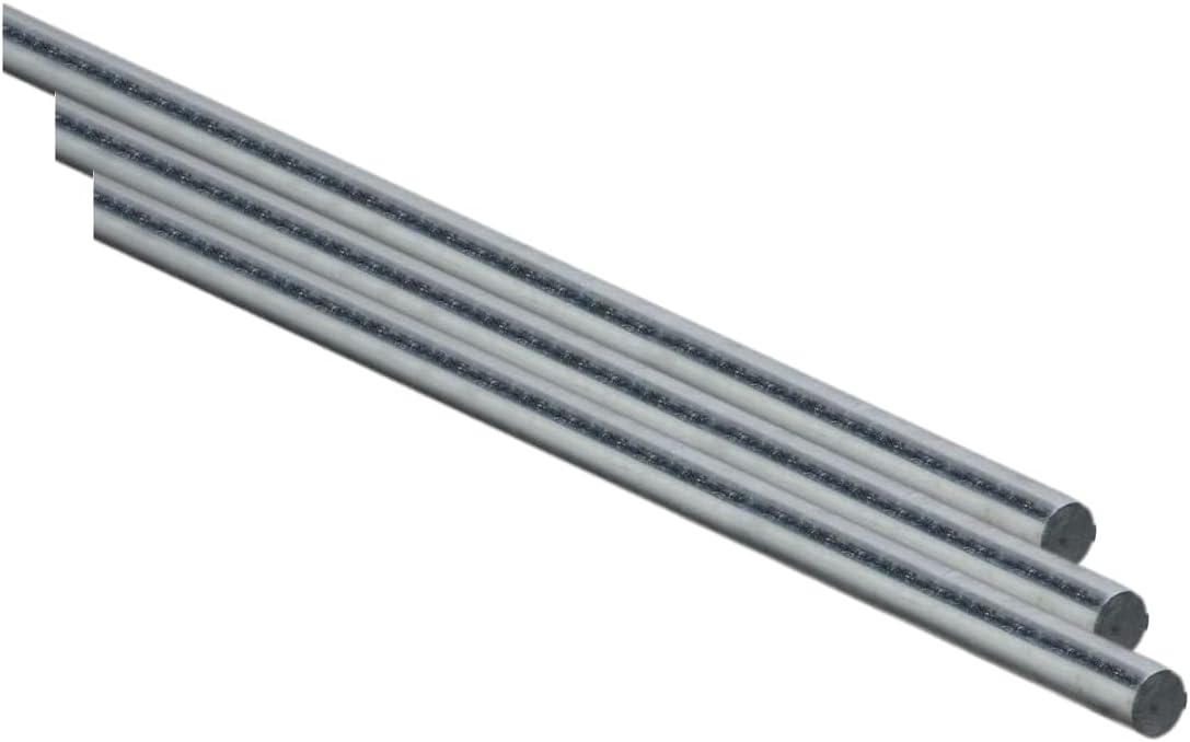 National Hardware N179-762 4005BC Smooth Rod in Zinc Plated (Pack of 3)