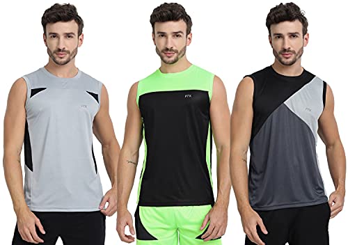 Image of FTX Men's Solid Regular Fit T-Shirt