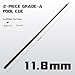 Big Cat Carbon Fiber Pool Shaft – Aerospace-Grade Carbon, Japanese Style Tip, 30” Length, Premium Billiard Shaft for Adults – 11.8mm, 5/16 x 18, Carbon Fiber Shaft
