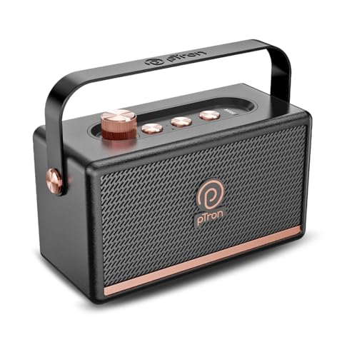 pTron Fusion Pro Retro Signature 20W Bluetooth Speaker with Prist...