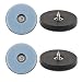 YeVhear 38mm Dia Rond Stable Vis Meubles Curseur Coussin De Glissement, Pied De Bureau Mover Pour Planchers Durs Tapis De Sol, 4pcs Bleu Clair