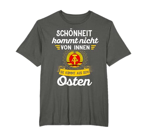 Ossi Geschenk Männer NVA Osten DDR Frauen Ostdeutschland T-Shirt