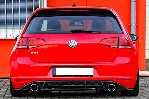 Diffuseur arrière Golf 7 GTI rajout de pare-choc GTD 2013-2017