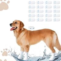 Stivaletti Usa E Getta Per Cani Taglia M - 20 Pezzi, Autoadesivi, Per Passeggiate E Interni - Foto 13