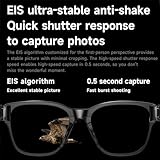 findtime Smart Camera Glasses Recording Video Voice 4K 8MP Camera AI Chat Translation Open Ear Audio Outdoor Sport Bluetooth Smart Glasses for Men Women - Image 5