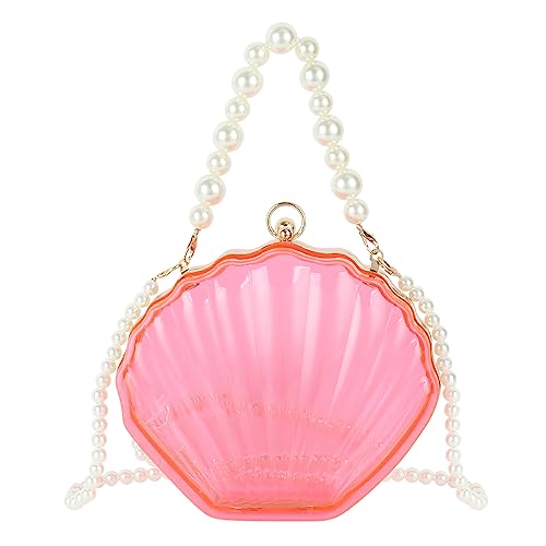 Women Mini Seashell Evening Clutch Top-Handle Bag Cross-body Bag