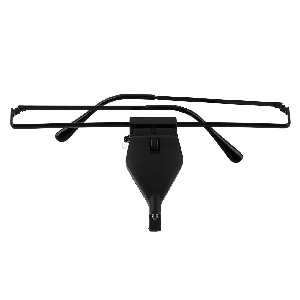 Vergrößerungs-Wimpernverlängerung, LED-Licht, Vergrößerungsbrille, Freisprech-Lupe, tragbare Werkzeuge zum Lesen von Büchern, Zeitungen, Zeichnen schöner Landschaften