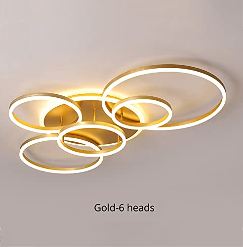 Plafonnier LED salon moderne dimmable avec télécommande pour éclairage intérieur chambre