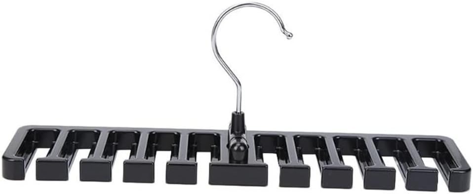 Tie Belt Scarf Organizer Closet Wardrobe Space Saver Hanger for Men Women Clothing with Metal Hook Belt Storage (Color : White-Patch Five-Pointed star4, Size : Mcode) (D Mcode)