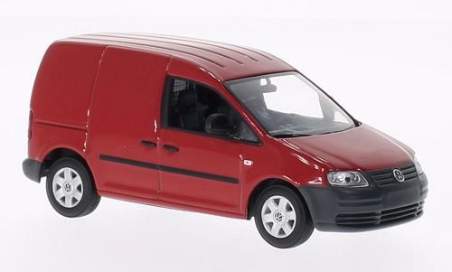 Preisvergleich Produktbild VW Caddy, rot, 2004, Modellauto, Fertigmodell, I-Minichamps 1:43