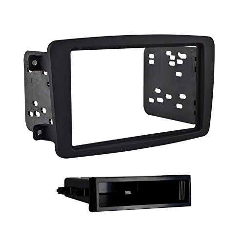 Metra 99-8722B Mounting Kit and Pocket for Mercedes 2001-04 C Class & 2004 CLK (Black)