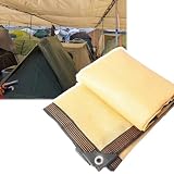 Copertura multifunzione: il nostro telo parasole offre una protezione efficace dal sole per te e i tuoi spazi esterni. Ideale per serre, piante da giardino o come estate e, mantiene le aree fresche consentendo all'aria di culat. Perfetto per migliorare la tua esperienza all'aperto e proteggere le tue piante dalla luce solare eccessiva.