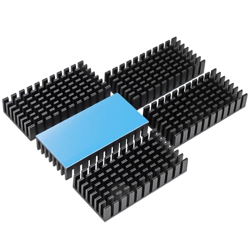 Disipador de calor para refrigerar controlador paso a paso VRM y GPU con adhesivo térmico 5 uds
