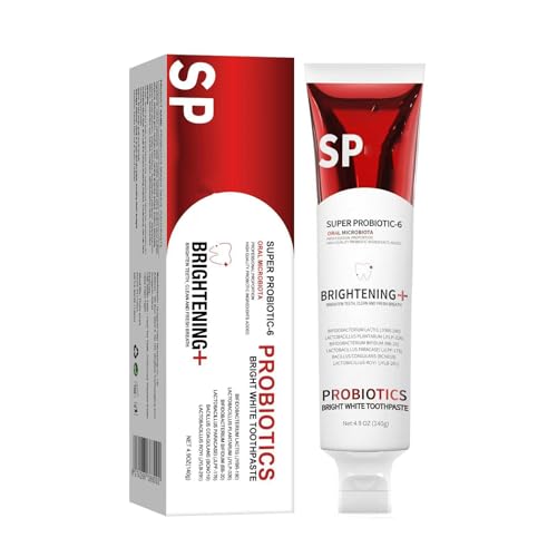 SP-6 Pasta dentífrica para blanquear los dientes, menta fresca, aliento fresco, cuidado de las encías