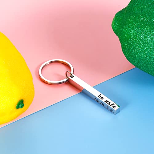 Funny Don't Do Stupid St Keychain Stocking Stuffer Birthday Gifts For Teen Kids Adult Son Daughter From Mom Dad Valentines Day Christmas Graduation New Driver Gift For Him Her Women Men Boys Girls #TOP2