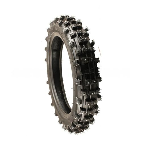 URPIZY 90/100-14 Schneemobilreifen, Spikereifen für Offroad-Scooter und Dirtbikes