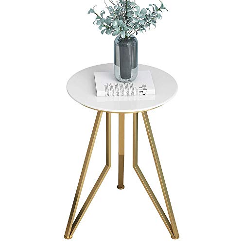 Home&Selected Furniture/Round Sofa Side Table Living Room Marble Telep