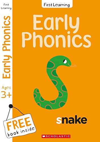 Get Ready for Early Phonics. A preschool activity book for ages 3-5 (Scholastic First Learning): 1