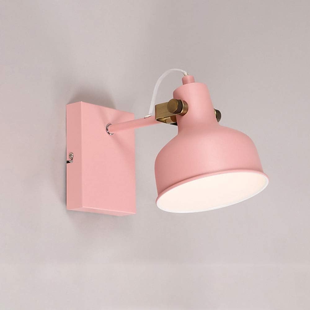 HYJAUSXB lamp Wall Mounted Lamp - 1 Light, Northern Europe Lighting with Adjustable Arm Minimalist Art Compatible Bedside Light,Chandelier Light light