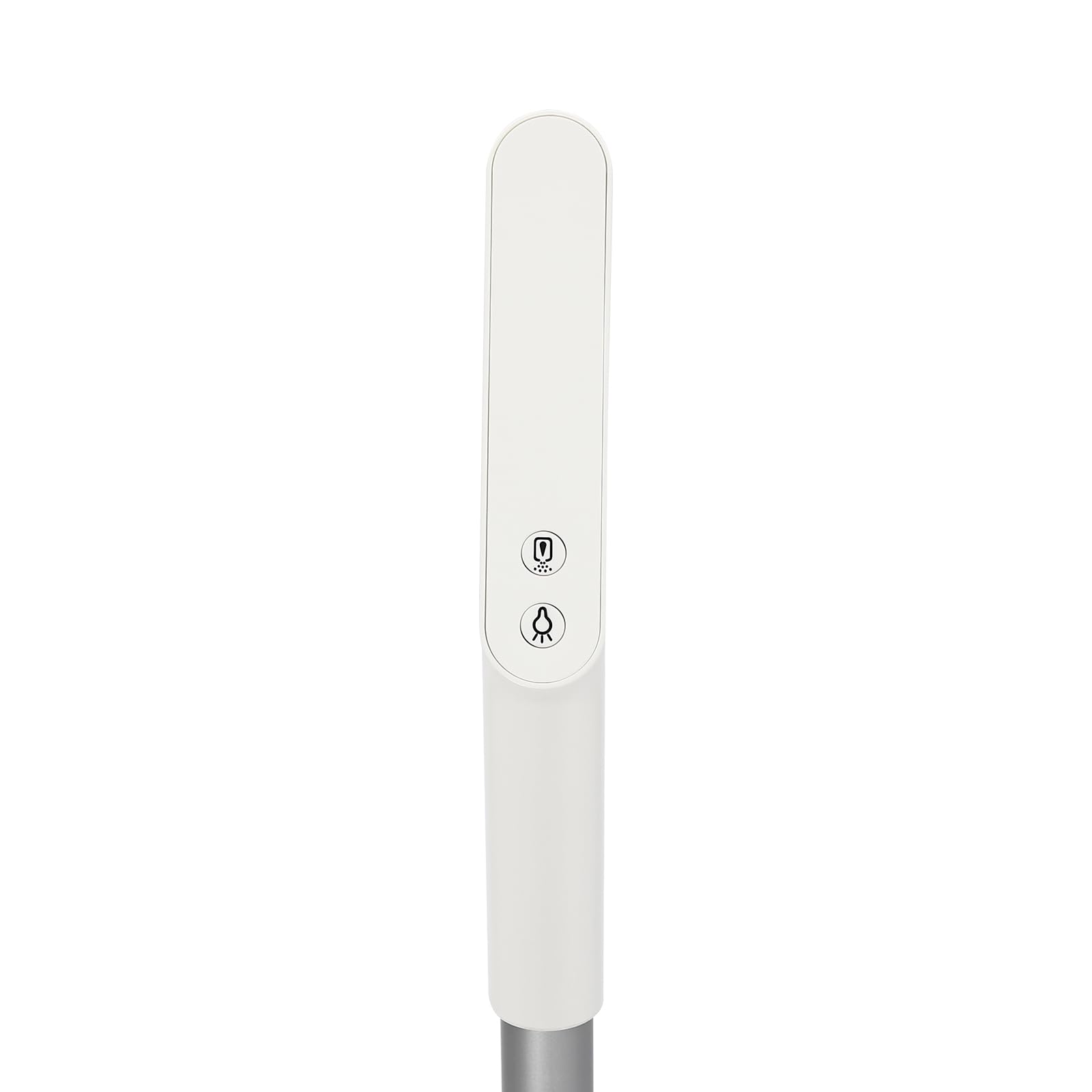 Mopa eléctrica inalámbrica con depósito de agua de 400 ml e iluminación LED, capacidad de batería de 2000 mAh, limpiador para suelos de madera, azulejos, vinilo laminado (dorado)