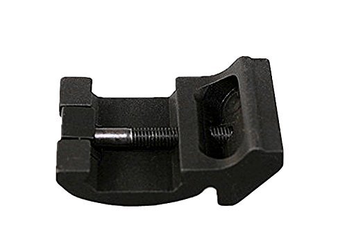 FIRECLUB Ultra Low Profile Offset Picatinny Mount 45 Degree 20mm Side Black for Scope Mangifiers, Flashlights Black