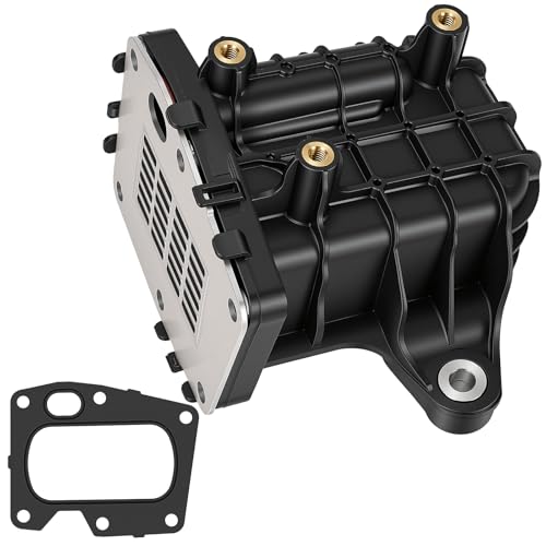 EGR Valve Cooler Housing with Gasket Replacement for Peugeot 308 3008 508 5008 Expert Citroen C4 II C5 III DS4 DS5 Ford Focus C-Max Mondeo 2.0 BlueHDi TDCi 9807593080 9678745680 9820965980