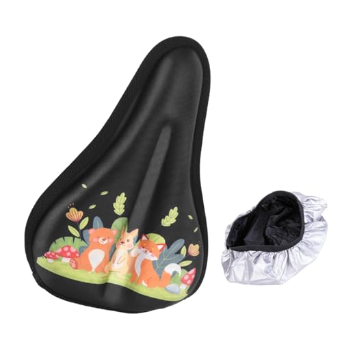 IFUDE Weicher Kinder-Fahrradsattel mit Gel-Sitzkissen, Stabil und...