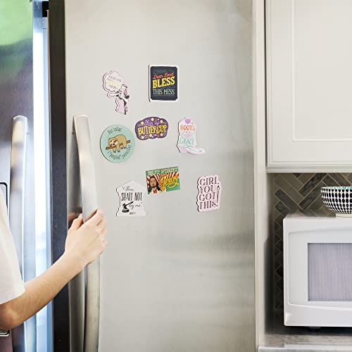 Imán decorativo Funny Magnets Not Today Azul miniatura 2
