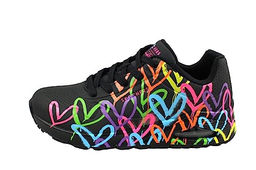 Image of Skechers Women Bobs Plush Peace & Love Casual Shoe