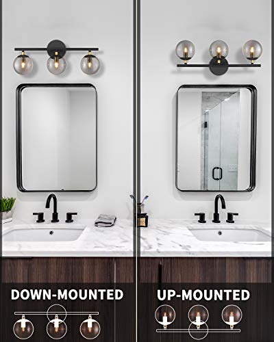 image for LMS Bathroom Vanity Light, 3-Light Bathroom Light Fixtures 20.5 Inch, 
