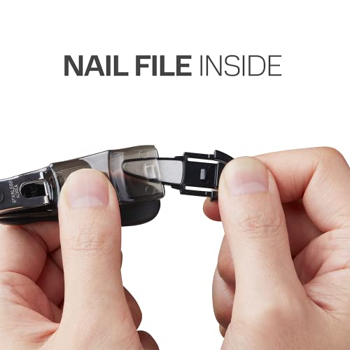 Image of Steinder Nail Clipper SET-360 Degree Rotary (Made in Korea) Stainless Steel Fingernail Toenail Clipper & Nail Clipper for men senior for easy cutting Premium Clippers