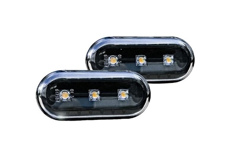 Frecce Laterali Luci Nere LED Per Seat Ibiza Alhambra Toledo Leon Altea Cordoba