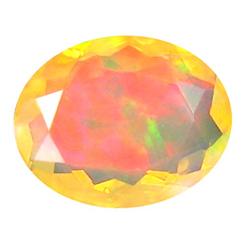 Opale arc-en-ciel éthiopienne 1.68 ct à offrir en bijou unique