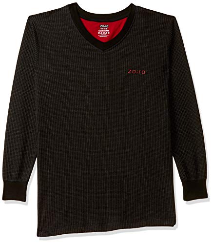 Zoiro Men’S Striped Vests (Vnfs_Carbon Black_Small)