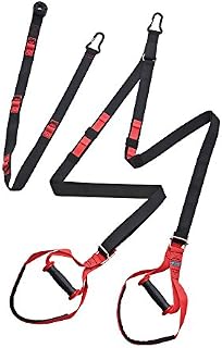 Fitness Mad Suspension Training System | Sling Trainer with Door Anchor | Suspension Trainer for Strength Training & Body Weight Resistance | Full-Body Training  Workout Anywhere