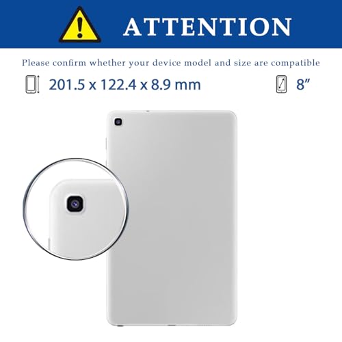 Coque Samsung Tab A 8.0 2019 SM-P200 antichoc avec support - 2
