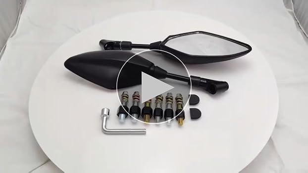 Amazon | MAKGAGAAI バイク用ミラー 汎用 オートバイ ミラー