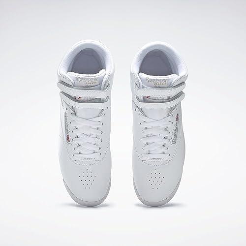 Reebok Baskets Montantes F/S pour Femme, Int Blanc Argent, 38.5 EU