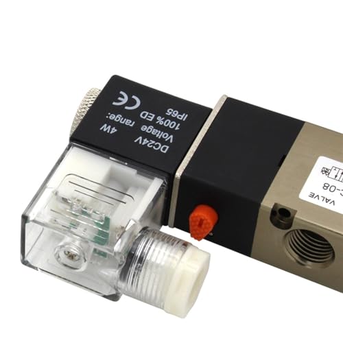 Distributeur pneumatique 6,35 mm pour commande de vérin AC220V - 6