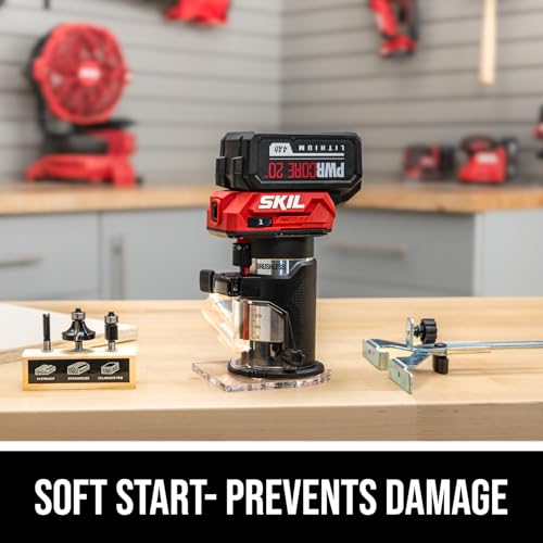 SKIL 20V Brushless Compact Router Kit