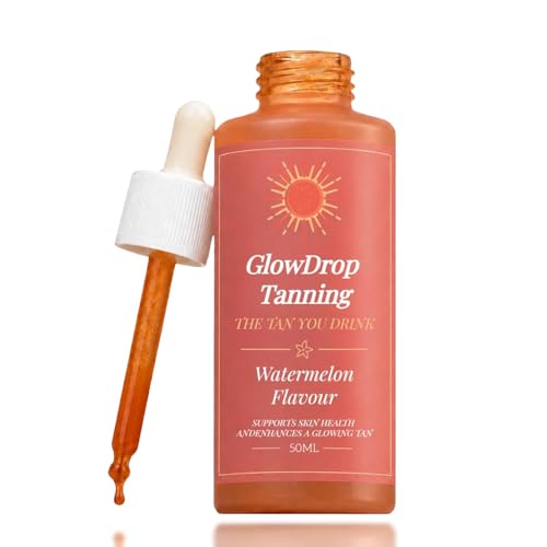 Tanning Drops GlowDrop Tanning Drops 50ml Botanicals for Natural Radiant Glow & Even Skin Tone(1PC)